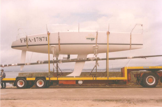 Velero de competición Fend-la-bise