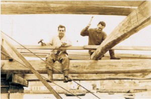 Construccion de las primeras bateas en Astilleros Garrido