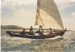 Una dorna, de las muchas que se salieron de Astilleros Garrido