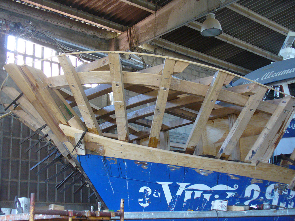 Nuevo Alcamar, modificación de amura