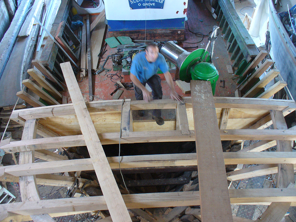 Nuevo Alcamar, modificación de amura