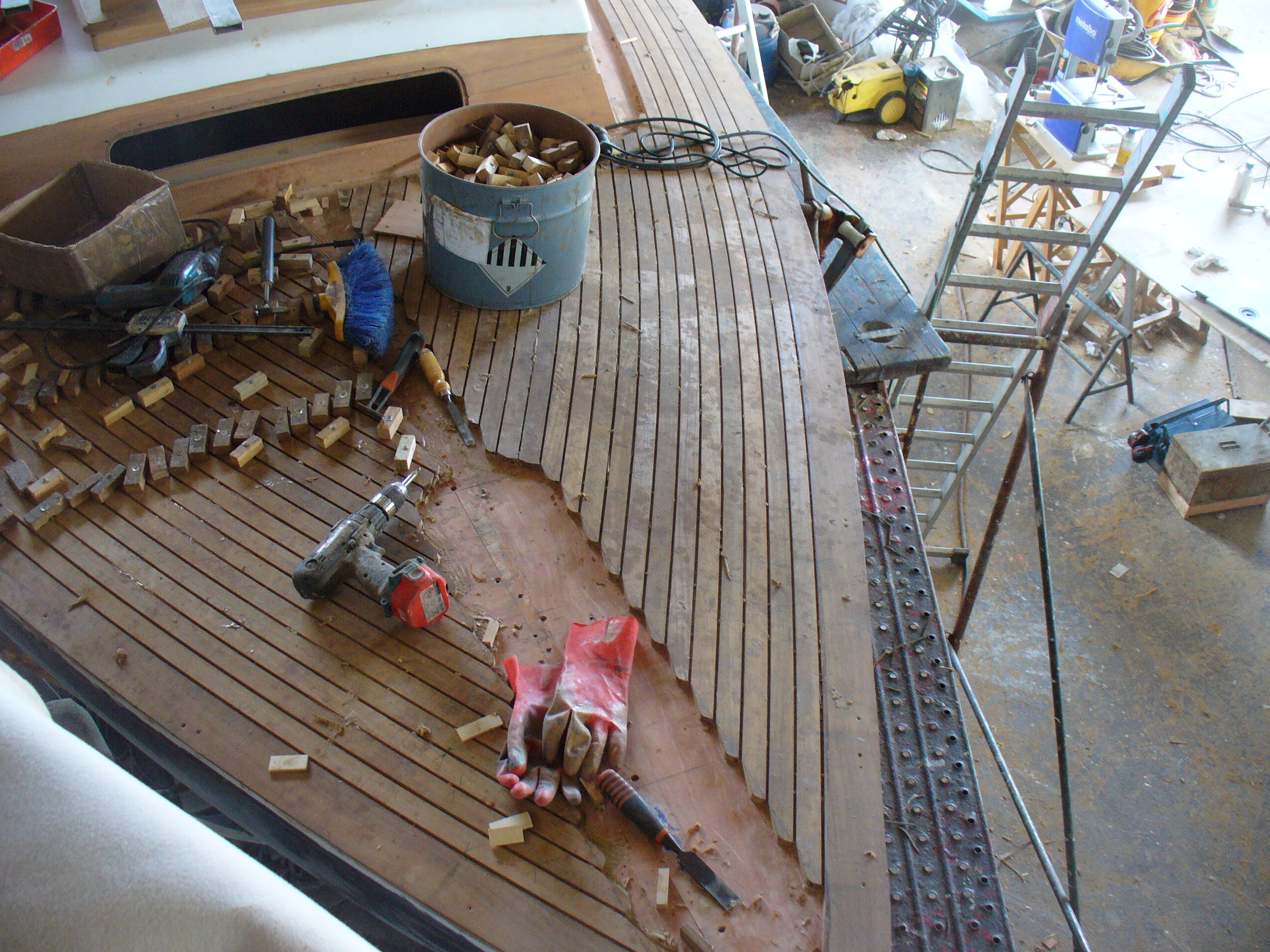 Odin restauración motovelero