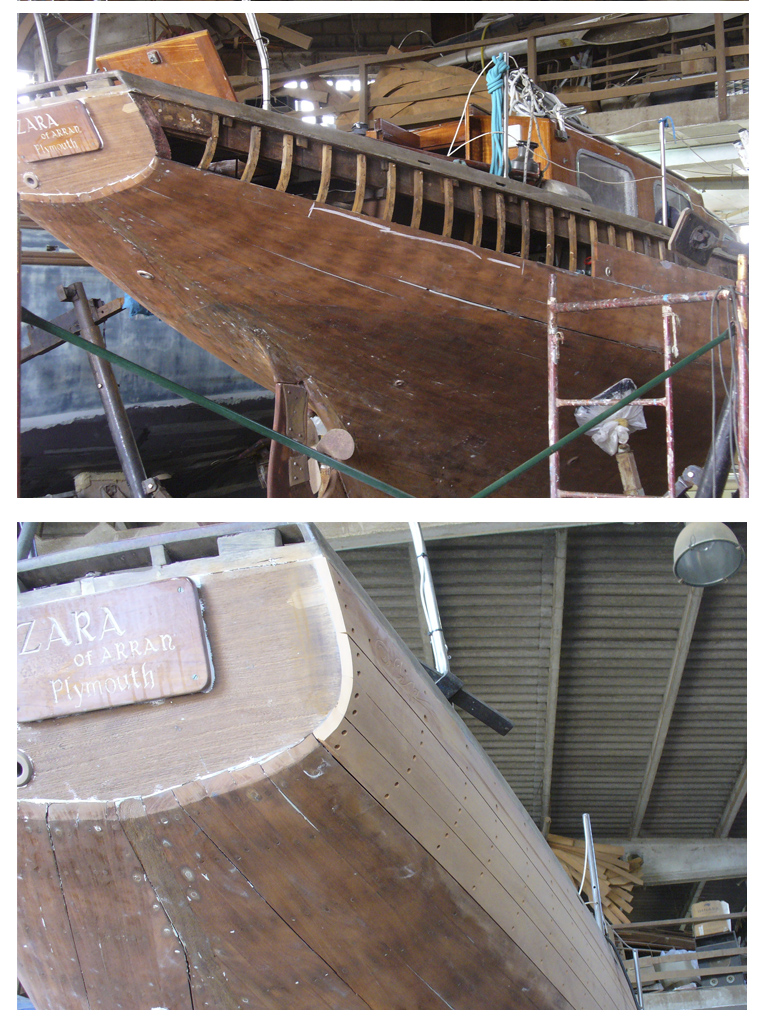 Zara of Arran velero clásico