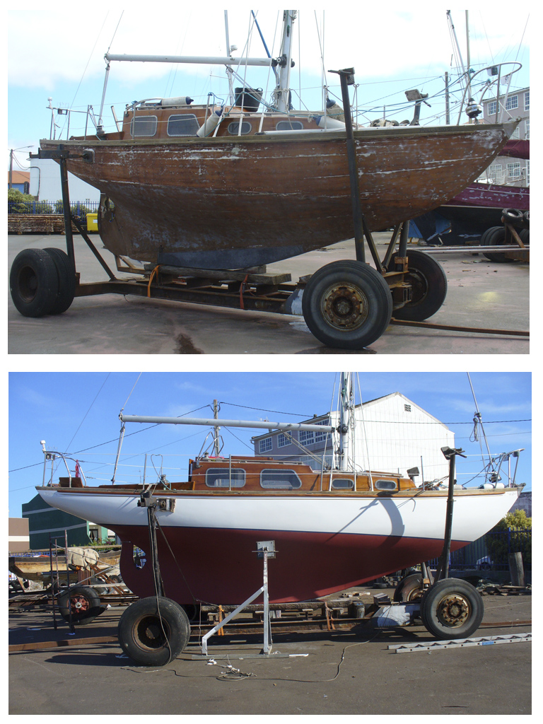 Zara of Arran velero clásico